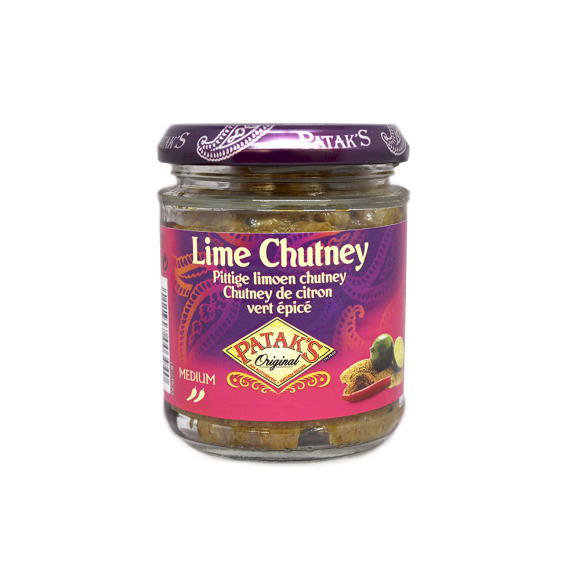 Patak's Lime Chutney / Salsa de Lima Agridulce 170g Patak's Lime Chutney / Salsa de Lima Agridulce 170g