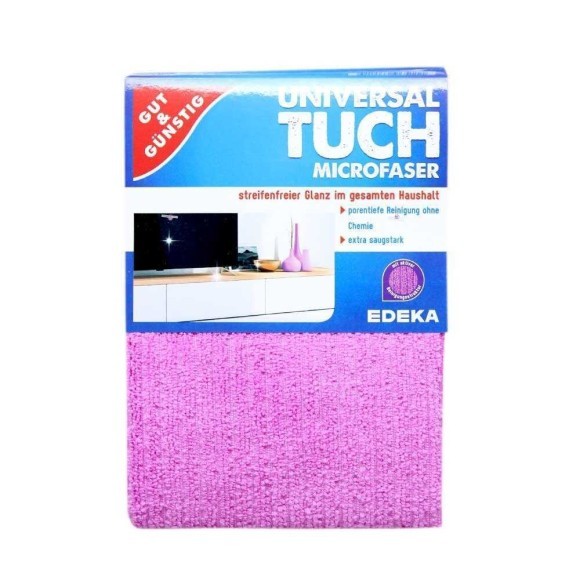 Gut&Günstig Universal Tuch Microfaser x1/ Microfibre Wipe Gut&Günstig Universal Tuch Microfaser x1/ Microfibre Wipe