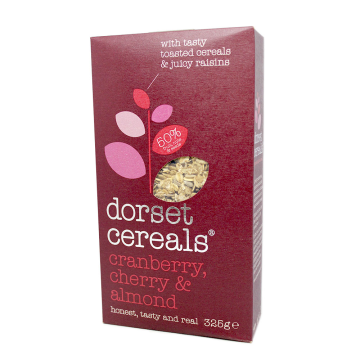 Dorset Cereals Cranberry, Cherry & Almond / Cereales de Grosellas, Cerezas y Almendras 540g