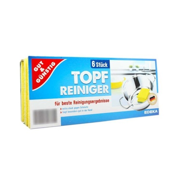 Gut&Günstig Topf Reiniger / Esponja para Fregar x6 Gut&Günstig Topf Reiniger / Esponja para Fregar x6