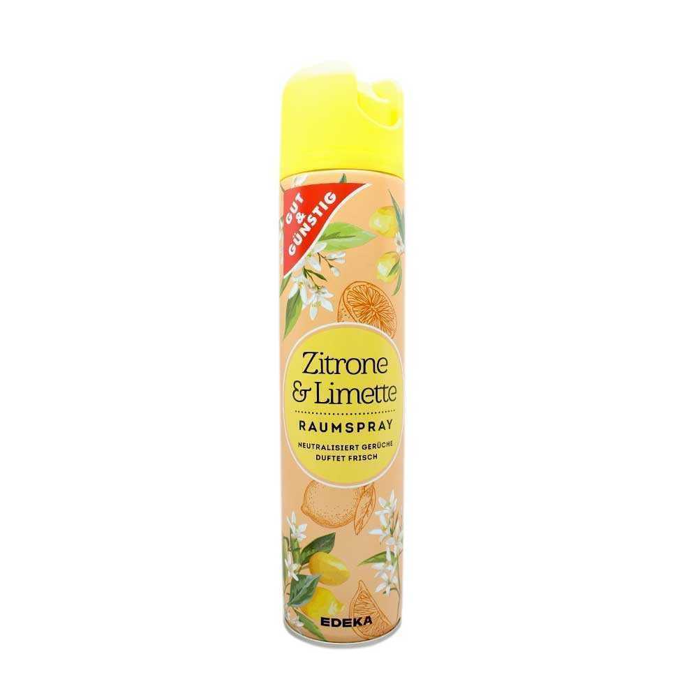Gut&gGünstig Zitrone & Limette Raumspray / Ambientador en Spray 300ml