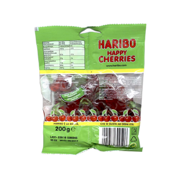 Haribo Happy Cherries / Gominolas de Cerezas 175g
