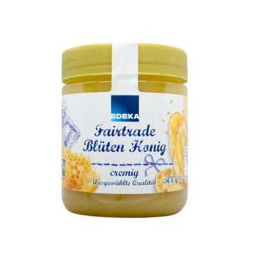 Edeka Fairtrade Blüten Honig Cremig 500g/ Fair Trade Cream Honey