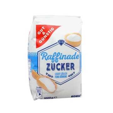 Gut&Günstig Raffinade Zucker / Azúcar Refinada 1Kg