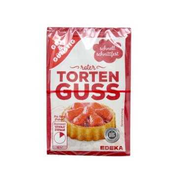 Gut&Günstig Roter Tortenguss x6/ Red Glaze