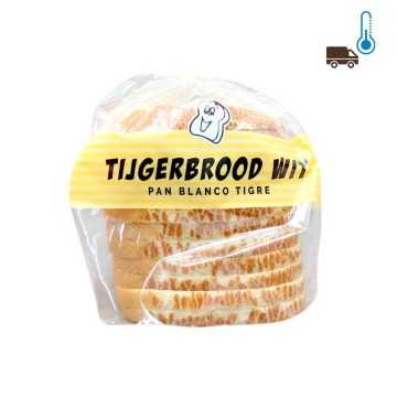 De Hollandse Tijgerbrood Wit / Tiger Bread 400g