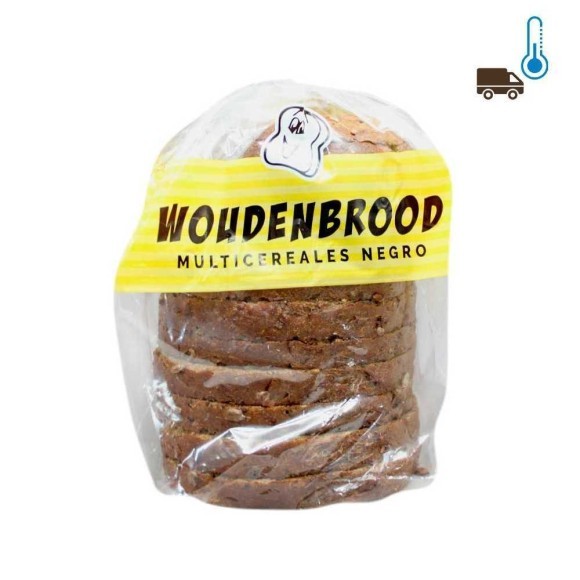 De Hollandse Woudenbrood / Pan Negro Multicereal 400g De Hollandse Woudenbrood / Pan Negro Multicereal 400g
