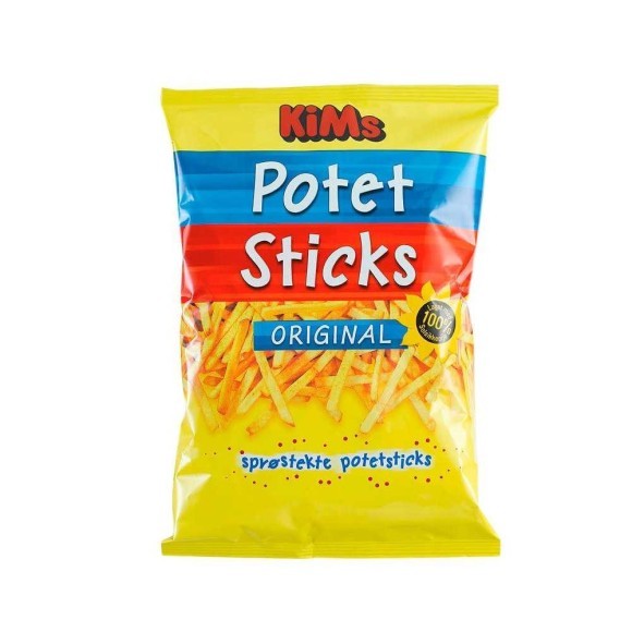 Kims Potetchips Original 130Gr/ Potato Chips Kims Potetchips Original 130Gr/ Potato Chips