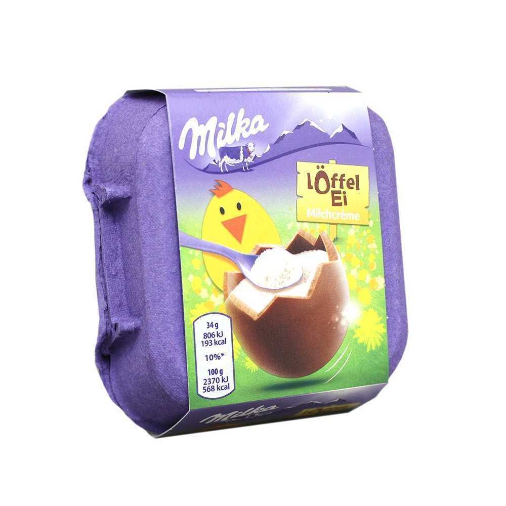 Milka Löffel Ei Milch 136Gr/Huevos Pascua