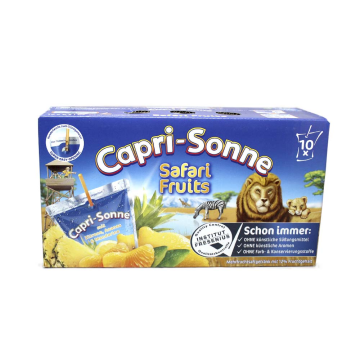 Capri-Sonne Safari Fruits / Zumo de Frutas x10