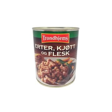 Trondhjems Erter, Kjøtt Og Flesk / Meat and Peas Stew 870g