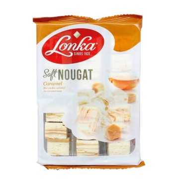 Lonka Soft Nougat Caramel / Turrón con Caramelo 200g