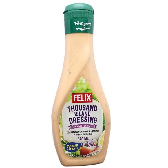 Felix Thousand Island Dressing 370Ml/Sauce Felix Thousand Island Dressing 370Ml/Sauce
