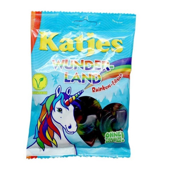 Katjes Wunderland Rainbow 175G/ Vegan Sweets Katjes Wunderland Rainbow 175G/ Vegan Sweets