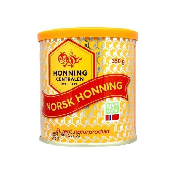 Honning Centralen Norsk Honning 350g/Norwegian Honey Honning Centralen Norsk Honning 350g/Norwegian Honey