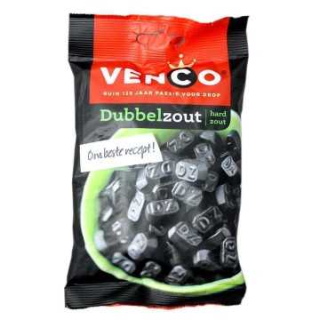 Venco Dubbelzout / Double Salted Licorice 120g