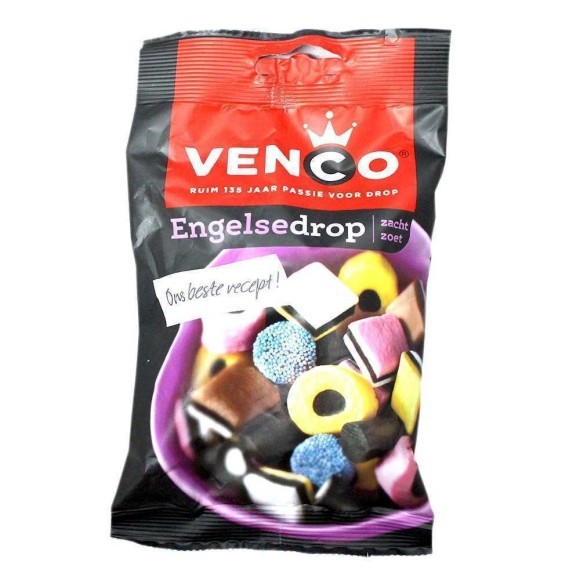 Venco Engelse Drop / Regalices Variados 100g Venco Engelse Drop / Regalices Variados 100g