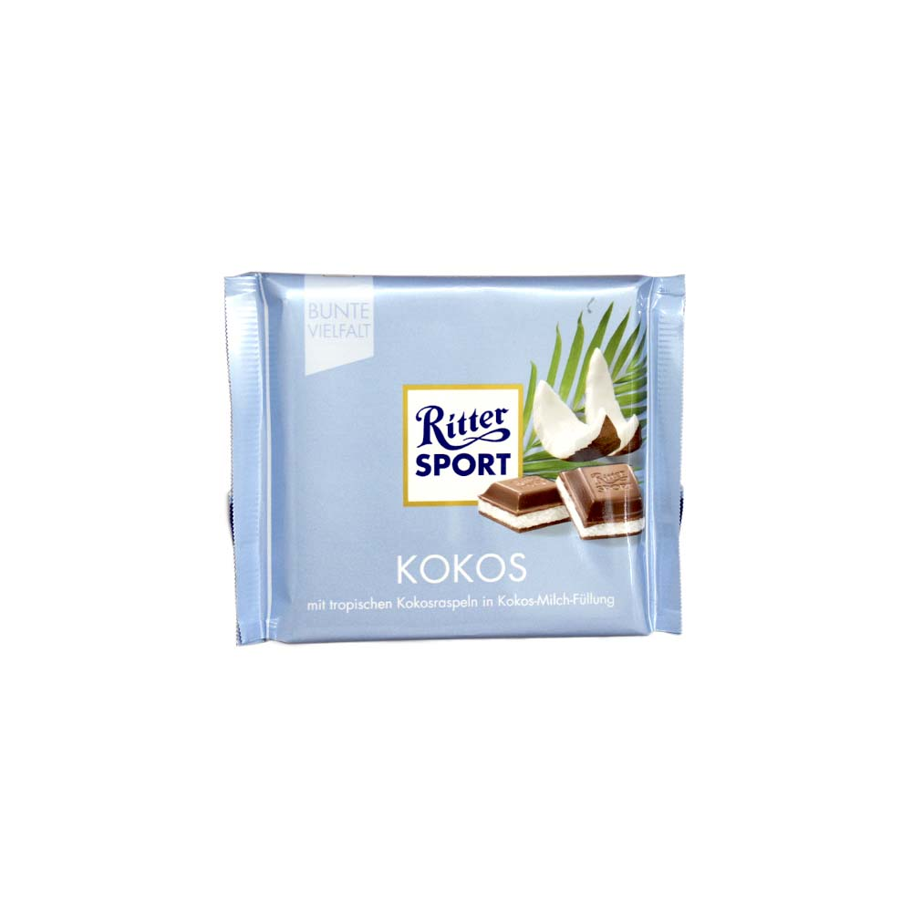 Ritter Sport Kokos / Chocolate con Coco 100g