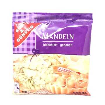 Gut&Günstig Mandeln Gehobelt 100g/ Bakery Sliced Almonds