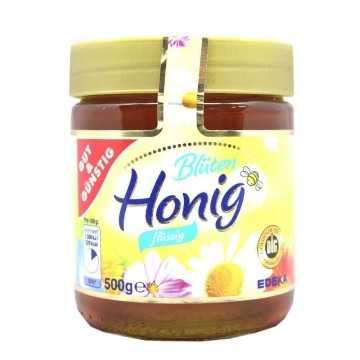 Gut&Günstig Blütenhonig Flüssig 500g/ Liquid Flowers Honey