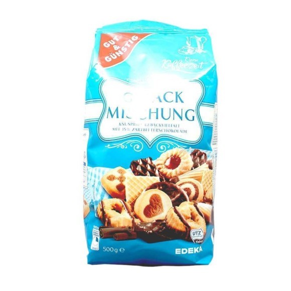 Gut&Günstig Gebäck Mischung 500g/ Cookies Assortment Gut&Günstig Gebäck Mischung 500g/ Cookies Assortment