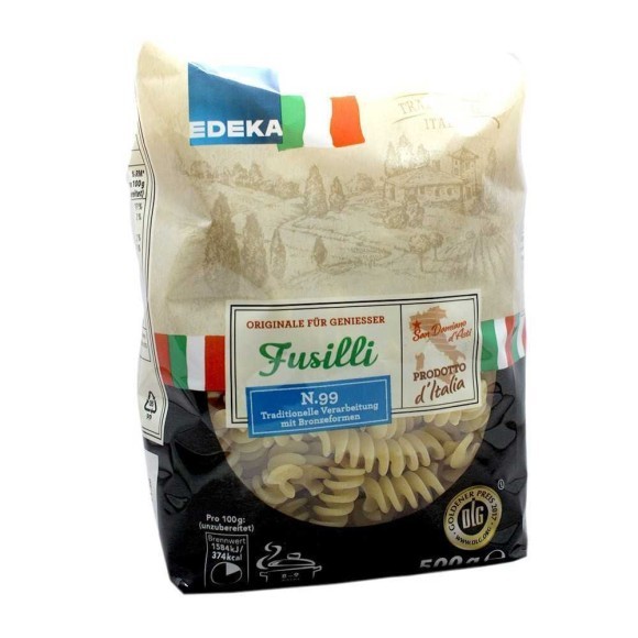 Edeka Fusilli 500g Edeka Fusilli 500g