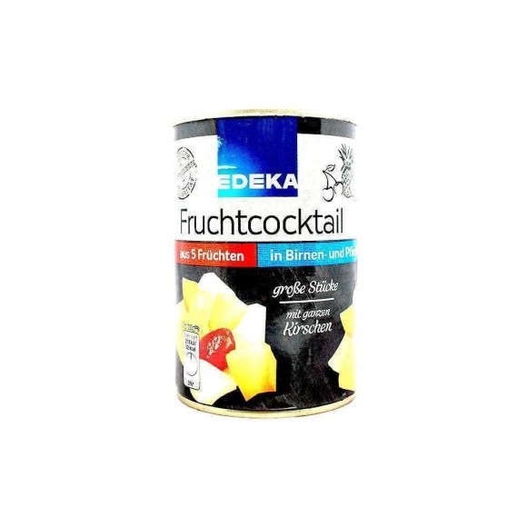 Edeka Fruchtcocktail 410g/ Fruit Cocktail Edeka Fruchtcocktail 410g/ Fruit Cocktail