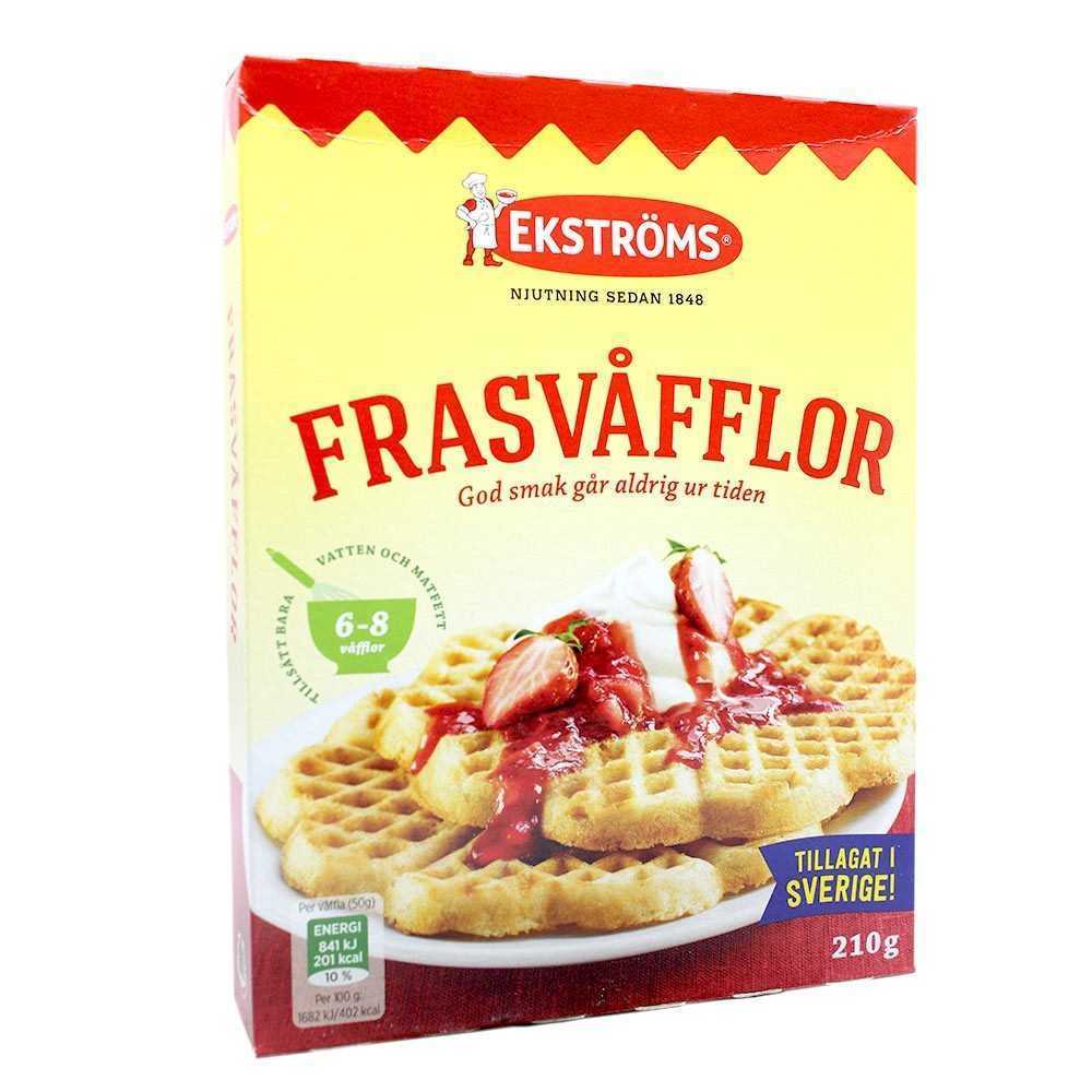 Ekströms Frasvåfflor / Mezcla para Gofres 210g