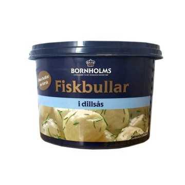 Bornholms Fiskbullar Dillsås 375g/ Albóndigas Pescado en Salsa de Eneldo