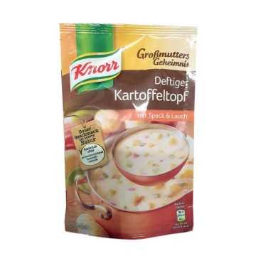 Knorr Kartoffeltopf Mit Speck & Lauch 70g/ Sopa de Patata