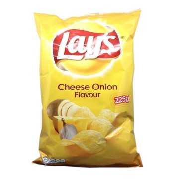 Lay’s Cheese Onion Flavour Chips / Patatas Fritas sabor Queso y Cebolla 200g