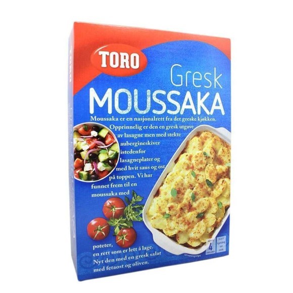 Toro Gresk Mousakka / Mezcla para Lasaña Griega 136g Toro Gresk Mousakka / Mezcla para Lasaña Griega 136g