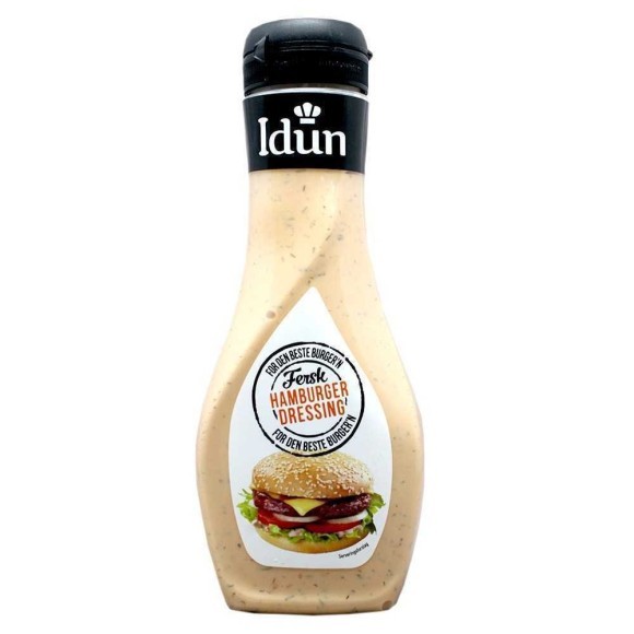 Idun Fersk Hamburger Dressing / Salsa para Hamburguesa 252g Idun Fersk Hamburger Dressing / Salsa para Hamburguesa 252g