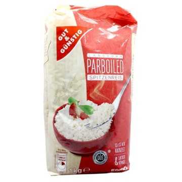 Gut&Günstig Parboiled Spitzenreis 1Kg/ Partboiled Rice