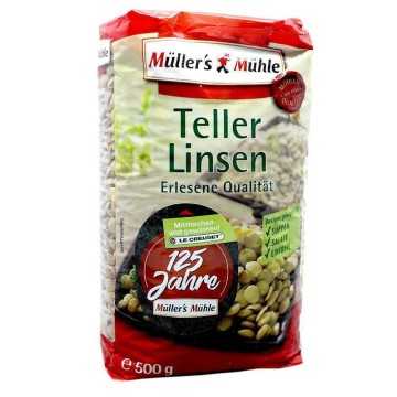 Müller’s&Mühle Teller Linsen 500g/ Lentils