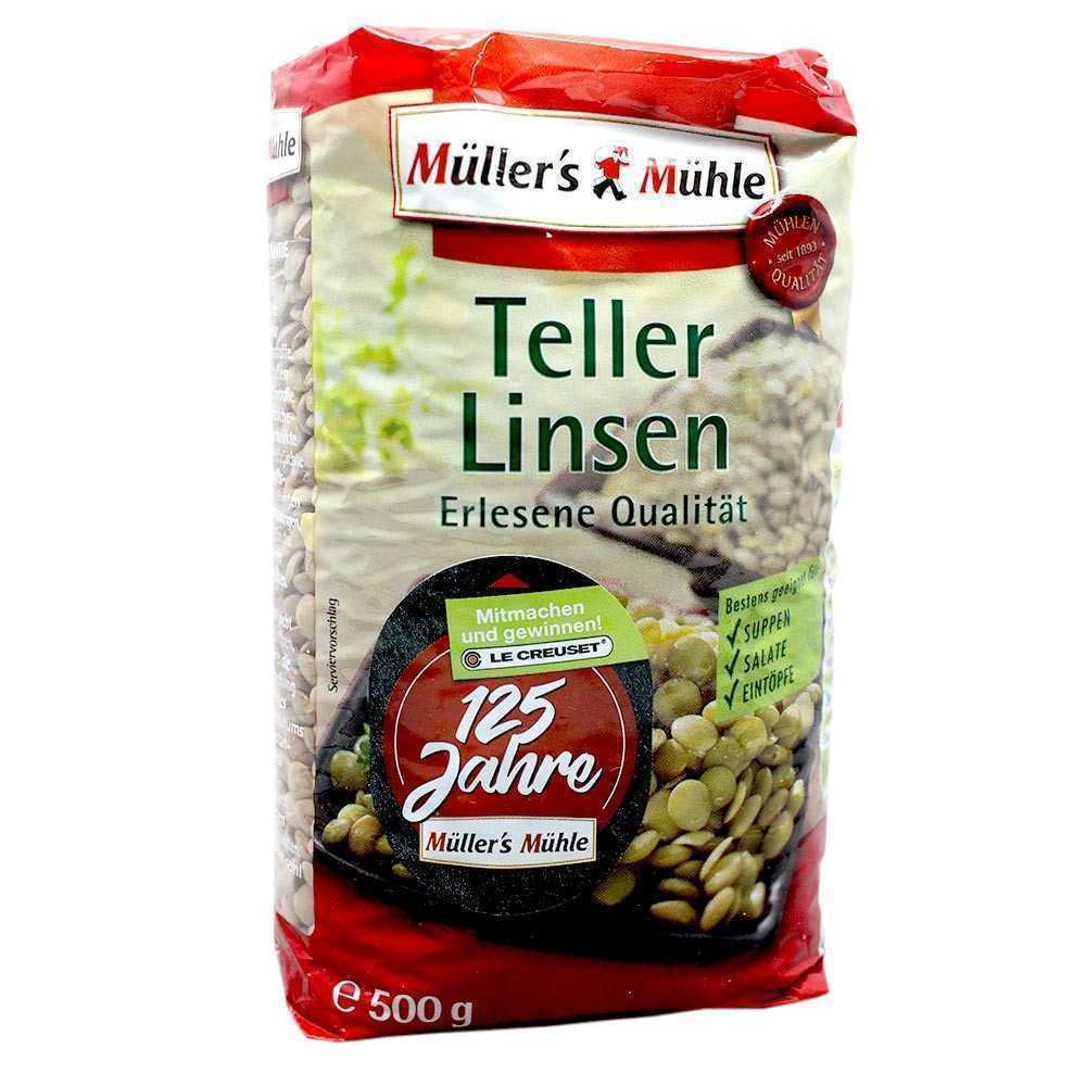 Müller’s&Mühle Teller Linsen / Lentejas 500g