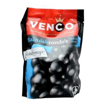 Venco Salmiakrondo’s 260g/ Salted Licorice Balls