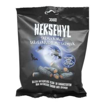 Toms Heksehyl Salmiak Drop 300g/ Salted Licorice Filled Licorice Candie