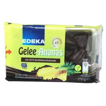 Edeka Gelee-Ananas 250g/ Pineapple&Chocolate Jellys
