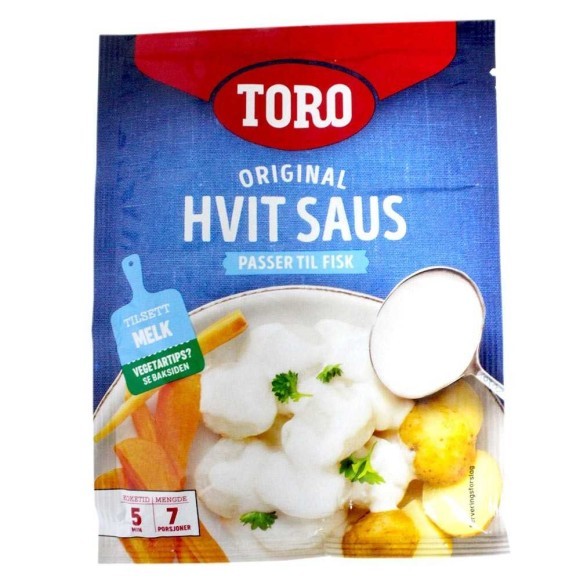 Toro Hvit Saus Original / White Sauce 35g Toro Hvit Saus Original / White Sauce 35g