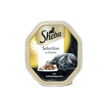 Sheba Selection Geflügelhäppchen / Cat Food Poultry 85g