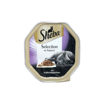 Sheba Selection Kalbshäppchen 85g/ Cat Food Beef