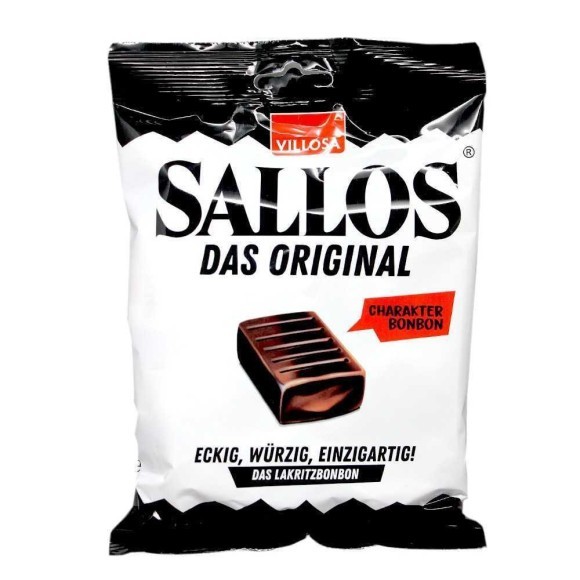 Villosa Sallos Das Original Lakritzbonbon 150g/ Licorice Candies Villosa Sallos Das Original Lakritzbonbon 150g/ Licorice Candies