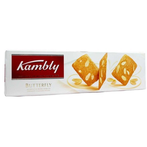 Kambly Butterfly Almond Biscuits / Galletas Mantequilla y Almendra 100g Kambly Butterfly Almond Biscuits / Galletas Mantequilla y Almendra 100g