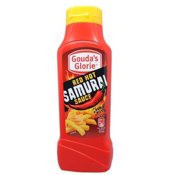 Gouda’s Glorie Red Hot Samurai Sauce 550ml Gouda’s Glorie Red Hot Samurai Sauce 550ml