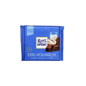 Ritter Sport Edel-Vollmilch / Chocolate con Leche Entera 100g