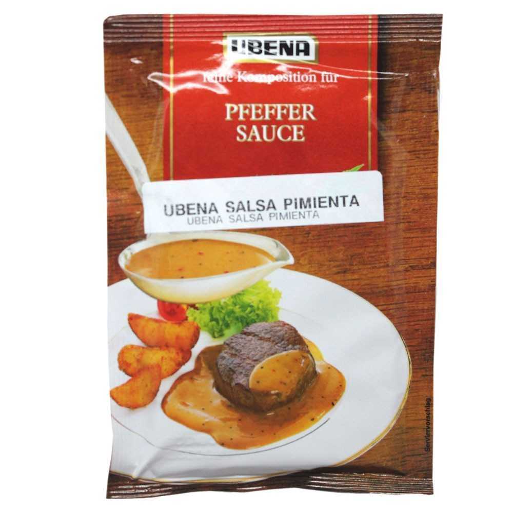 Ubena Pfeffer Sauce 40g/ Salsa a la Pimienta