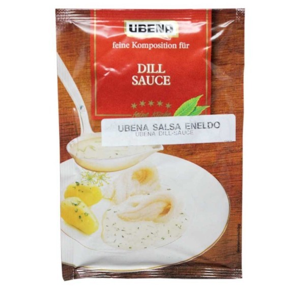 Ubena Dill Sauce 40g/ Salsa de Eneldo Ubena Dill Sauce 40g/ Salsa de Eneldo