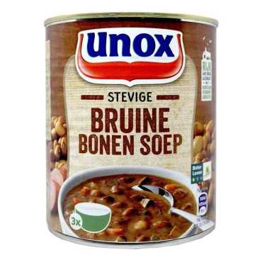 Unox Stevige Bruine Bonen Soep 800g/ Brown Beans Stew