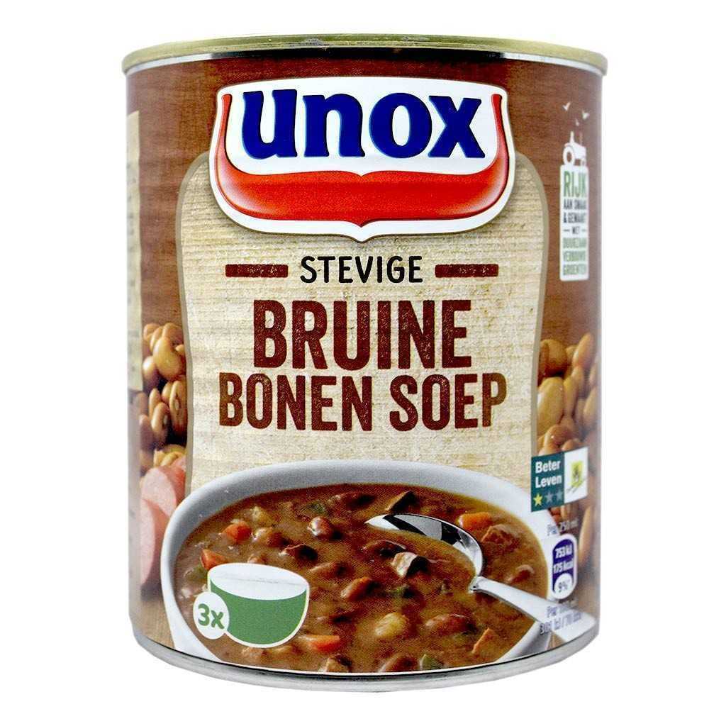Unox Stevige Bruine Bonen Soep 800g/ Estofado Alubias Marrones
